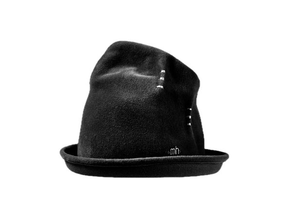 Misa Haradan boheemi musta top hat